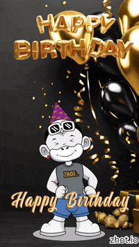 Happy Birthday 生日快樂 GIF by Zhot