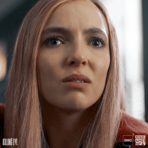 killing eve crying GIF by BBC America