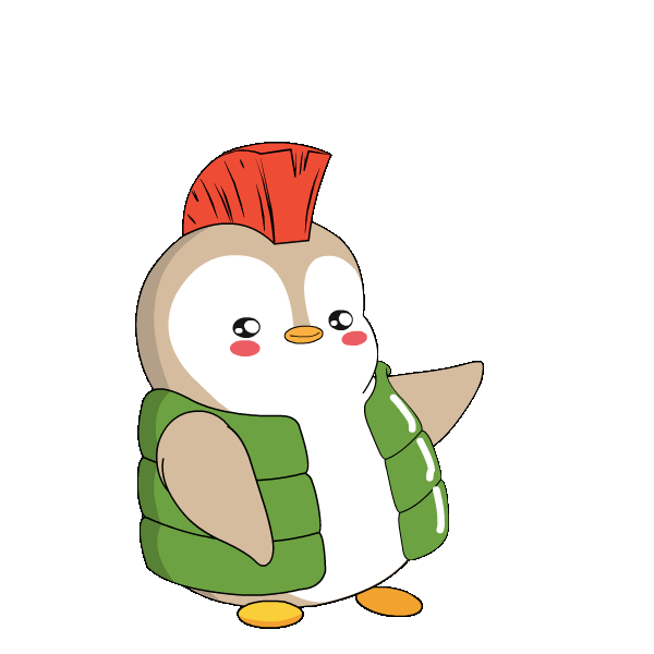 Happy Dance Sticker by Pudgy Penguins
