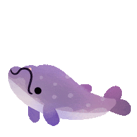 Marine Life What Sticker by pikaole