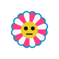 Happy Flower Sticker