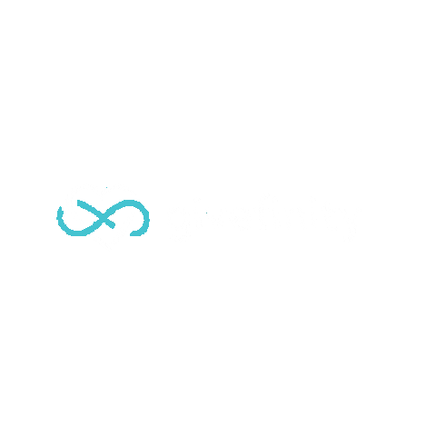Givefinity giphygifmaker heart logo infinity Sticker