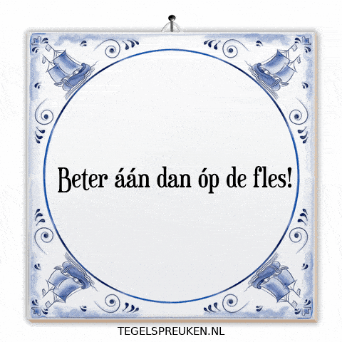 Support Genieten GIF by Tegelspreuken.nl