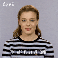 You Are Very Welcome Love On Netflix GIF by NETFLIX