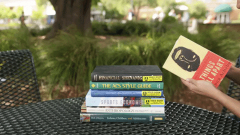 Georgia Southern Book GIF by Georgia Southern University - Auxiliary Services