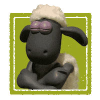 Sad Sheep Sticker by Aardman Animations