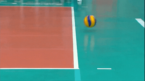 Slow Motion Spot GIF by Volleyball World