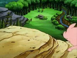 hey arnold nicksplat GIF