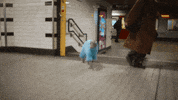 Night Out Dog GIF by Transport for London
