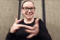 Excited Asl GIF