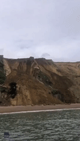 Cliff Collapses Along England's Jurassic Coast
