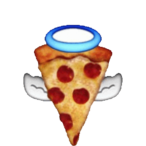 pizza #blessed STICKER by imoji