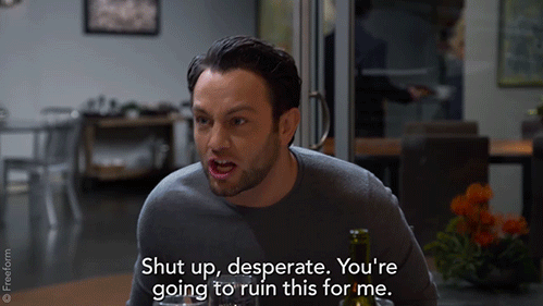 one liners comedy GIF by Young & Hungry