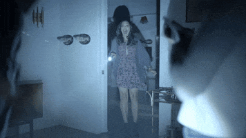scared cleopatra coleman GIF by The Last Man On Earth
