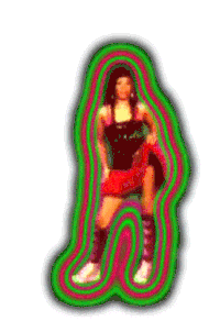 fun girl Sticker by ladypat