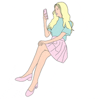Girl Waiting GIF by krist menina