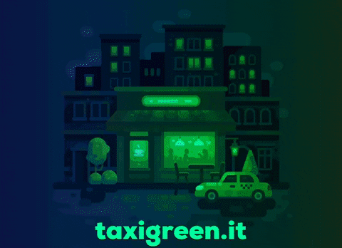 taxigreenit ecotaxi taxigreen tesla greenlife eco GIF