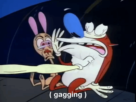 ren and stimpy nicksplat GIF