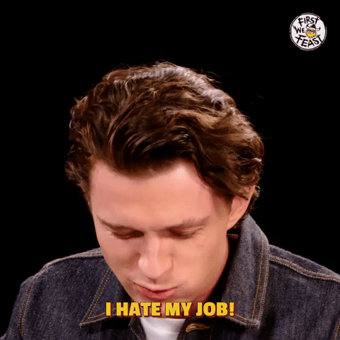 I HATE MY JOB!