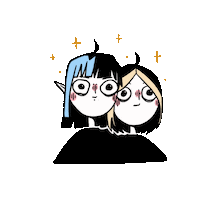 Twins Sister Sticker