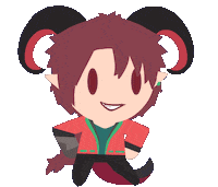 GhonzaloPls dance chibi vtuber helltaker Sticker