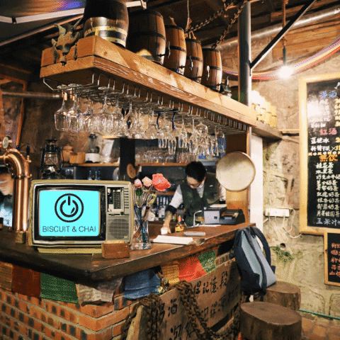 BiscuitandChai mobile tv design marketing GIF