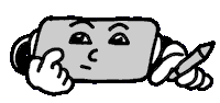 Eraser Sticker