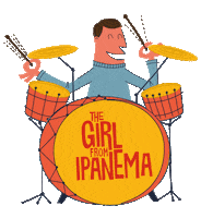 Bossa Nova Summer Sticker by Verve Label Group