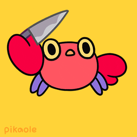 Angry Knife GIF by pikaole