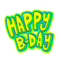 Happy Birthday Sticker by megan lockhart
