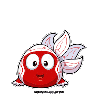 Fish Flowing Sticker by VeeFriends