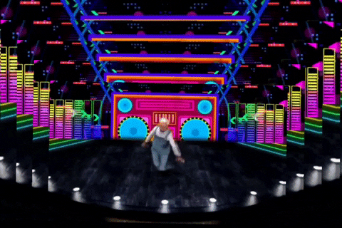 Profhotchkiss dancing disco pa tot GIF
