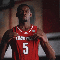College Basketball Sport GIF by Louisville Cardinals