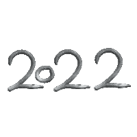New Year N Sticker