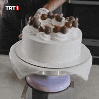 Eat Happy Birthday GIF by TRT