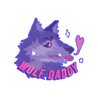 Monster Wolf Sticker