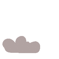 Cloud Sticker by Alexsandra Bernharð