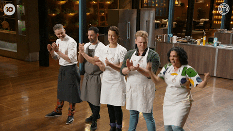 Andy Allen Clap GIF by MasterChefAU