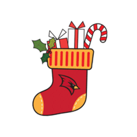 Christmas Svsu Sticker by Saginaw Valley State University