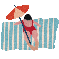 Summer Beach Sticker by Seoul Brewery