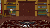 kyle broflovski running GIF by South Park 