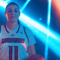 Womens Basketball Go Cards GIF by Louisville Cardinals