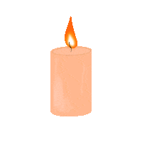 sangeetaranade fall autumn candle sangeeta Sticker