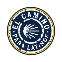 Camino De Santiago Pilgrim Sticker by ElCaminoParaLatinos