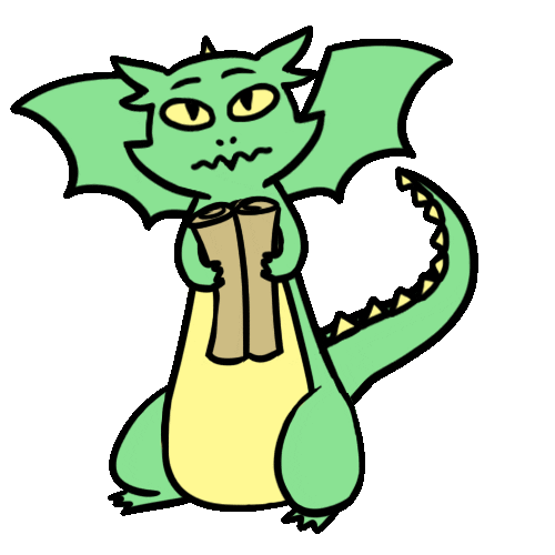 Dragon Yes Sticker