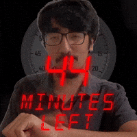 44 minutes left