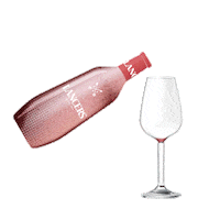 Rose Wine Lancers Sticker by jmfonseca
