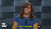 michelle obama speech GIF by Election 2016