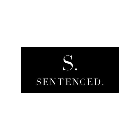sentenced shopping luxury designer sustainable Sticker