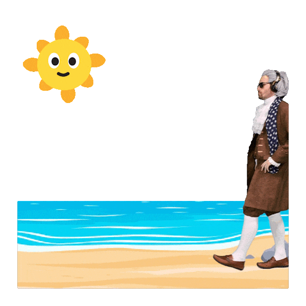 Spring Break Summer Sticker